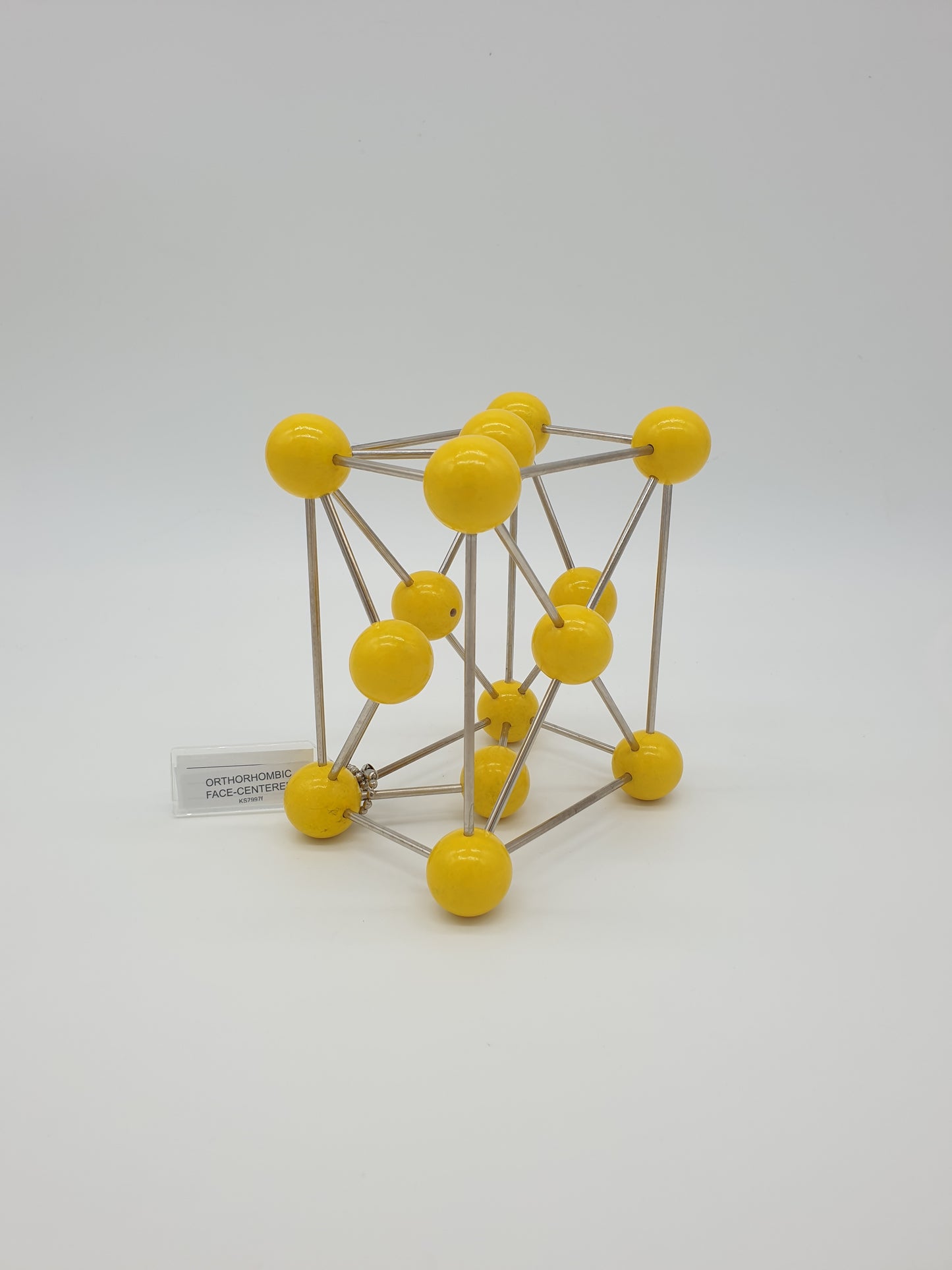 KS7997f Othorhombic Face-Centered Bravais Type Lattice