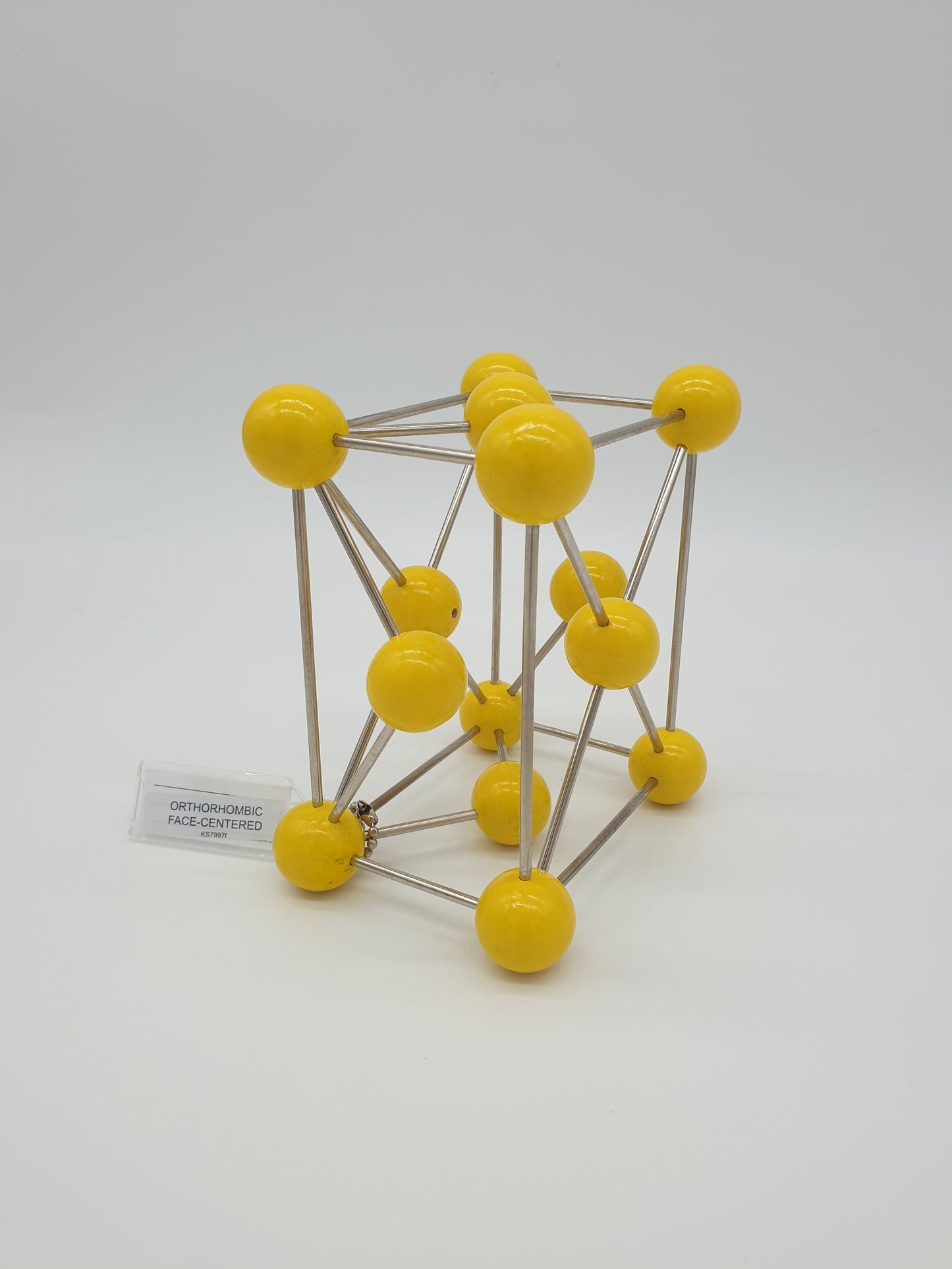 KS7997f Othorhombic Face-Centered Bravais Type Lattice
