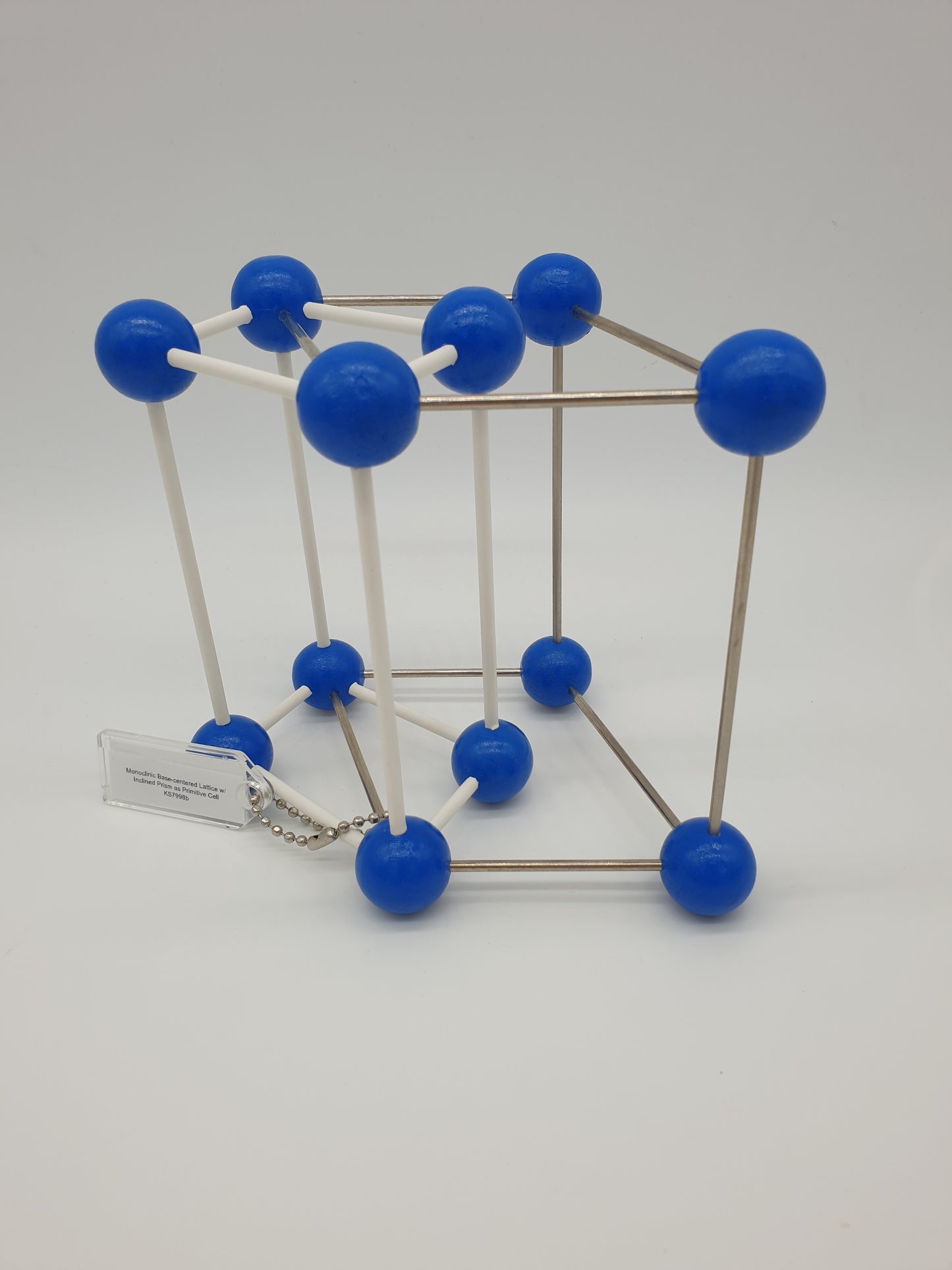 KS7998b Monoclinic Base-centered with Inclined Prism as Primitive Cell