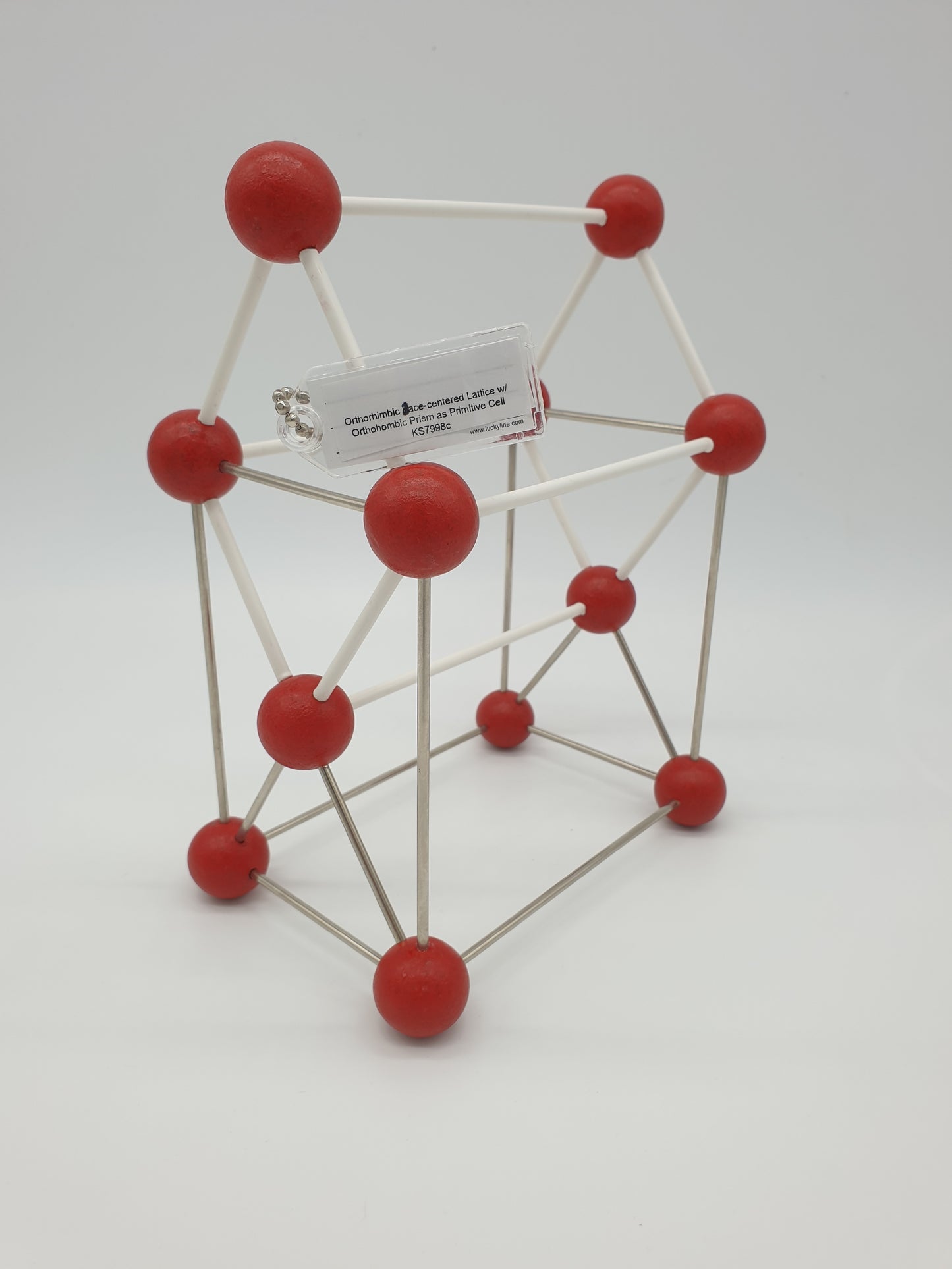 KS7998c Orthorhombic Base-centered with Orthohombic Prism as Primitive Cell