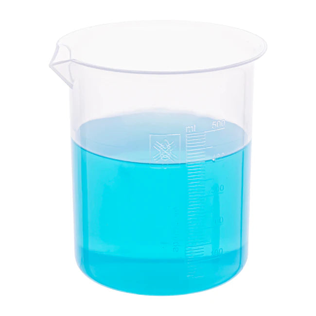 KSCI10155/7 Klinger Scientific Polypropylene Beakers with Generous Spout 250ml 12pk