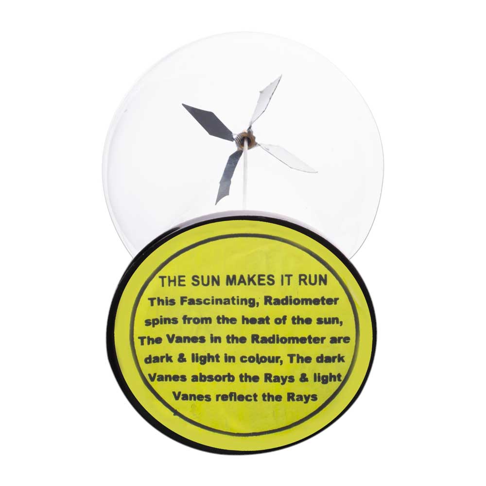 KSCIRMET Klinger Scientific Crooke's Radiometer Set of 4