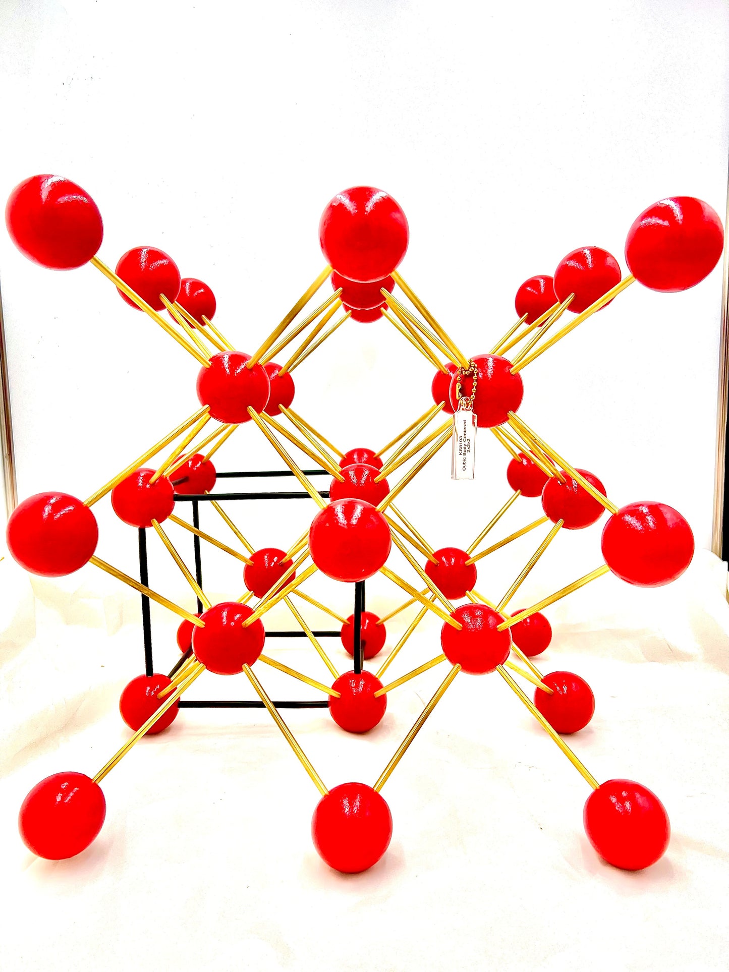 KS8103-2 Body-Centered Cubic 2x2x2 with Delineated Cell 2 inch Balls