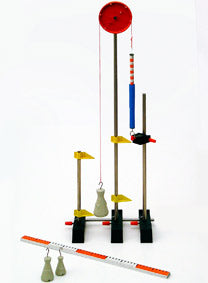 D1.2.3.5_A Forces and Paths for a Block and Tackle - Stand Set-Up Leybold Physics Lab Experiment