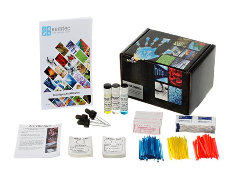 Blood Typing Kit , ABO,Rh 3-203