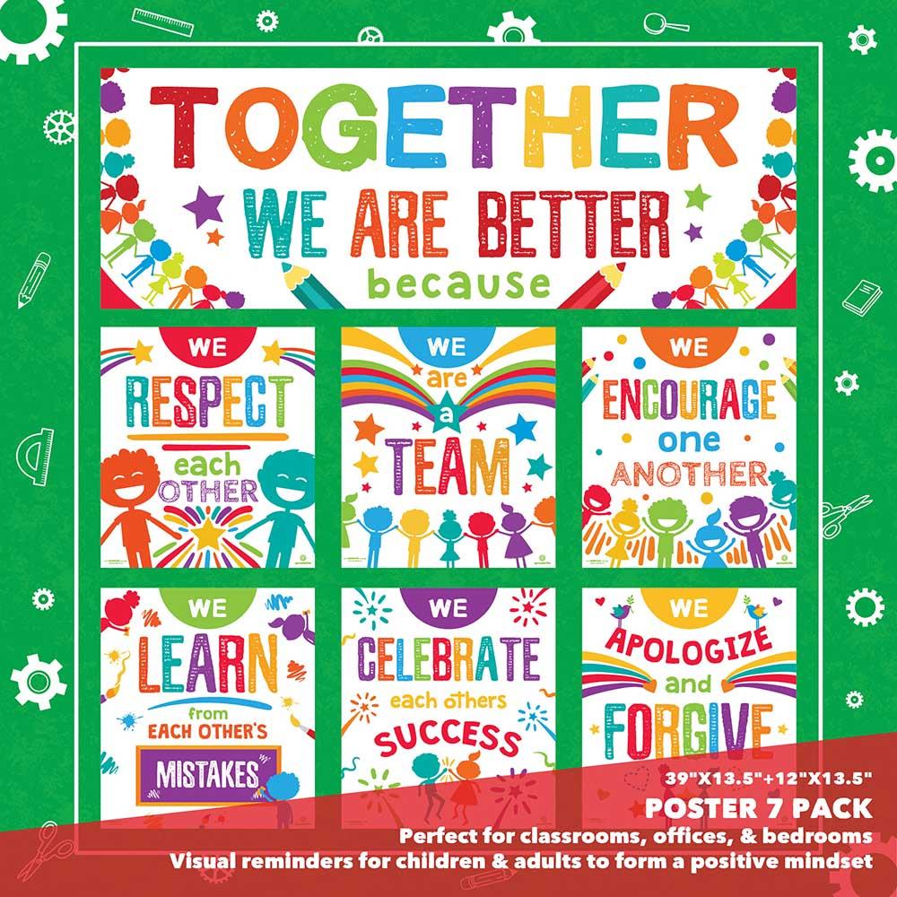 Sproutbrite SB-014 Kindness Wall Display 40"x60"