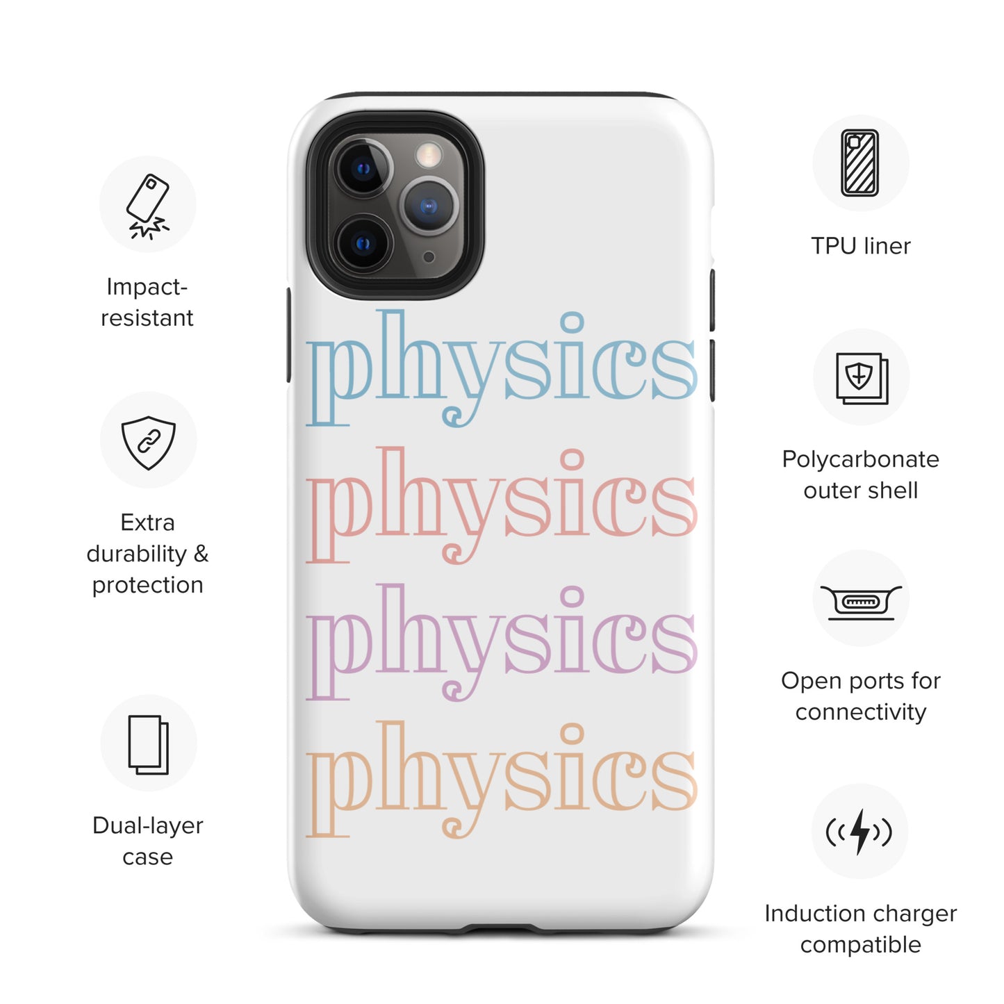 Physics Physics Physics Tough iPhone Case
