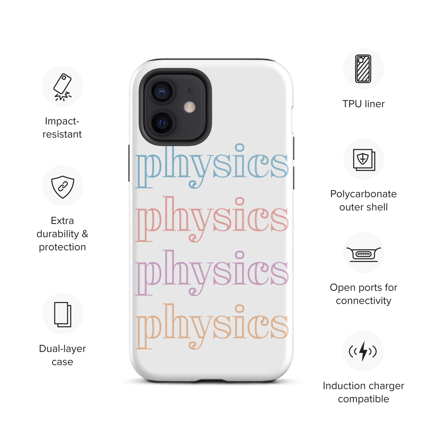 Physics Physics Physics Tough iPhone Case