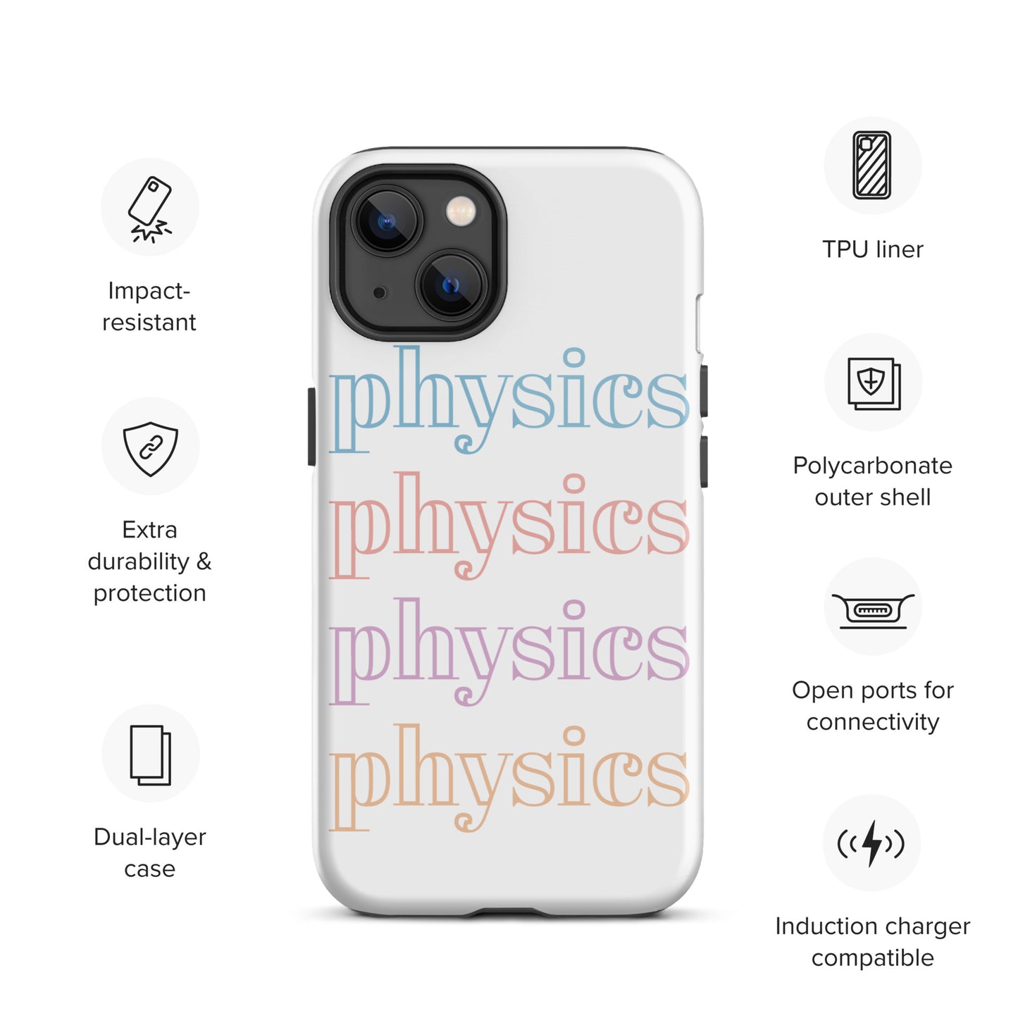 Physics Physics Physics Tough iPhone Case