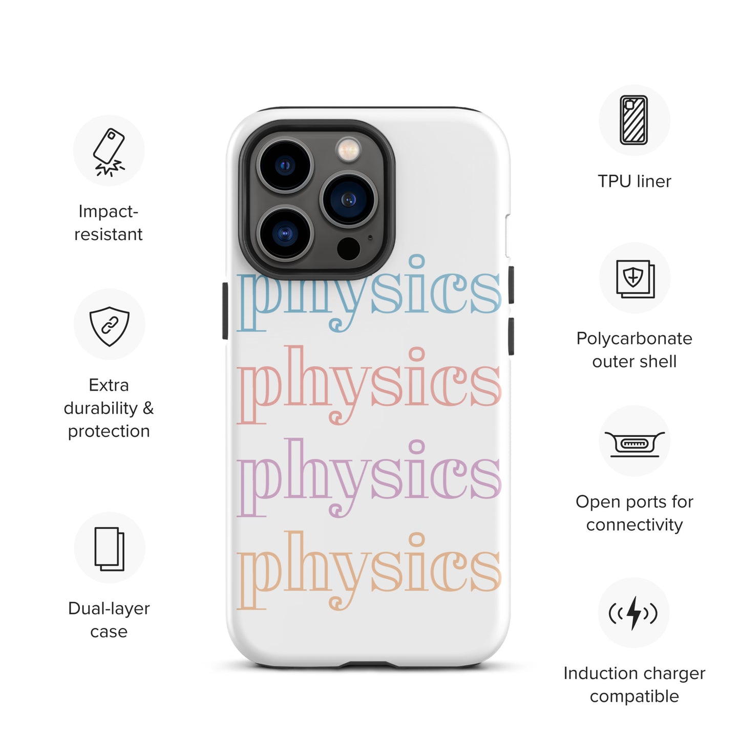 Physics Physics Physics Tough iPhone Case