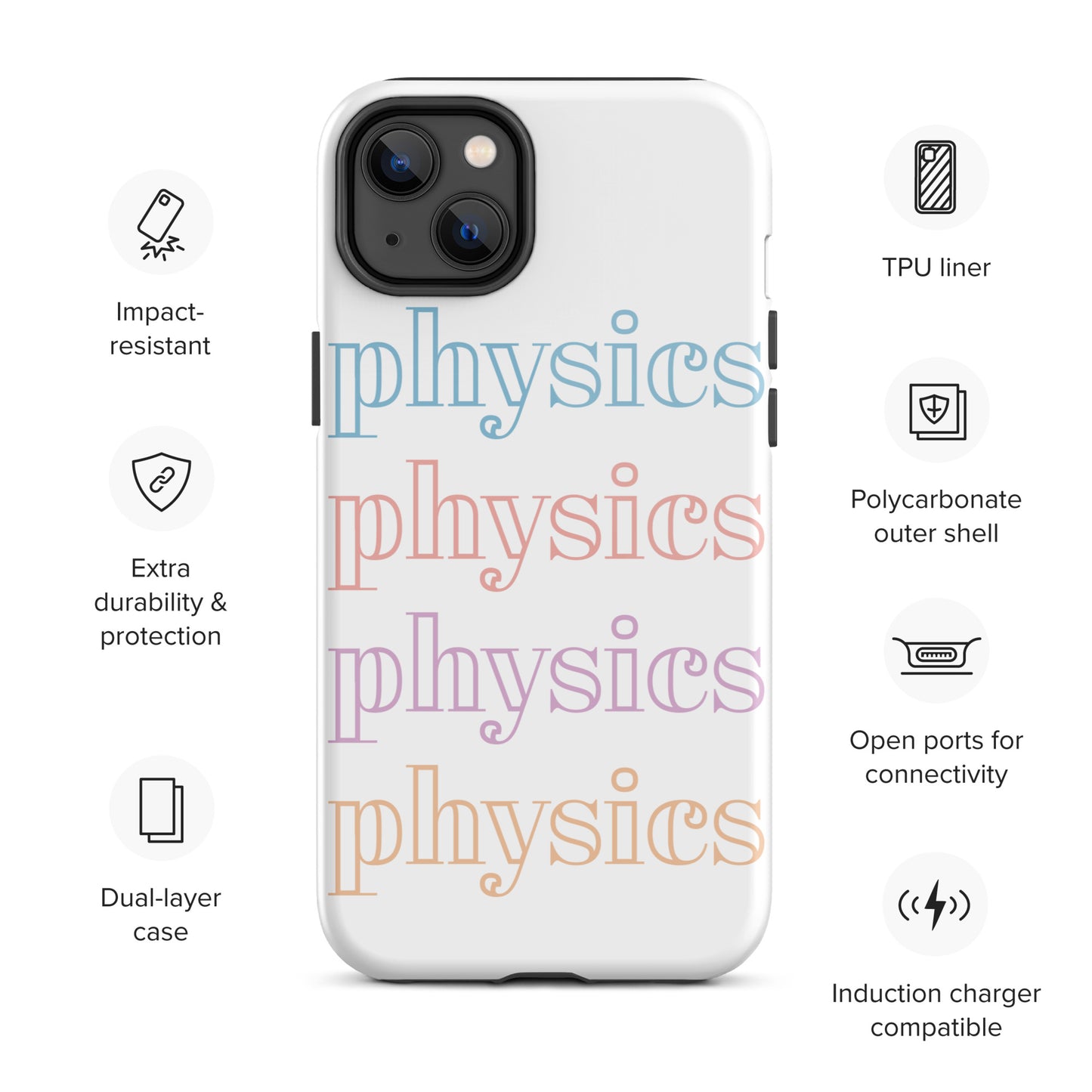 Physics Physics Physics Tough iPhone Case
