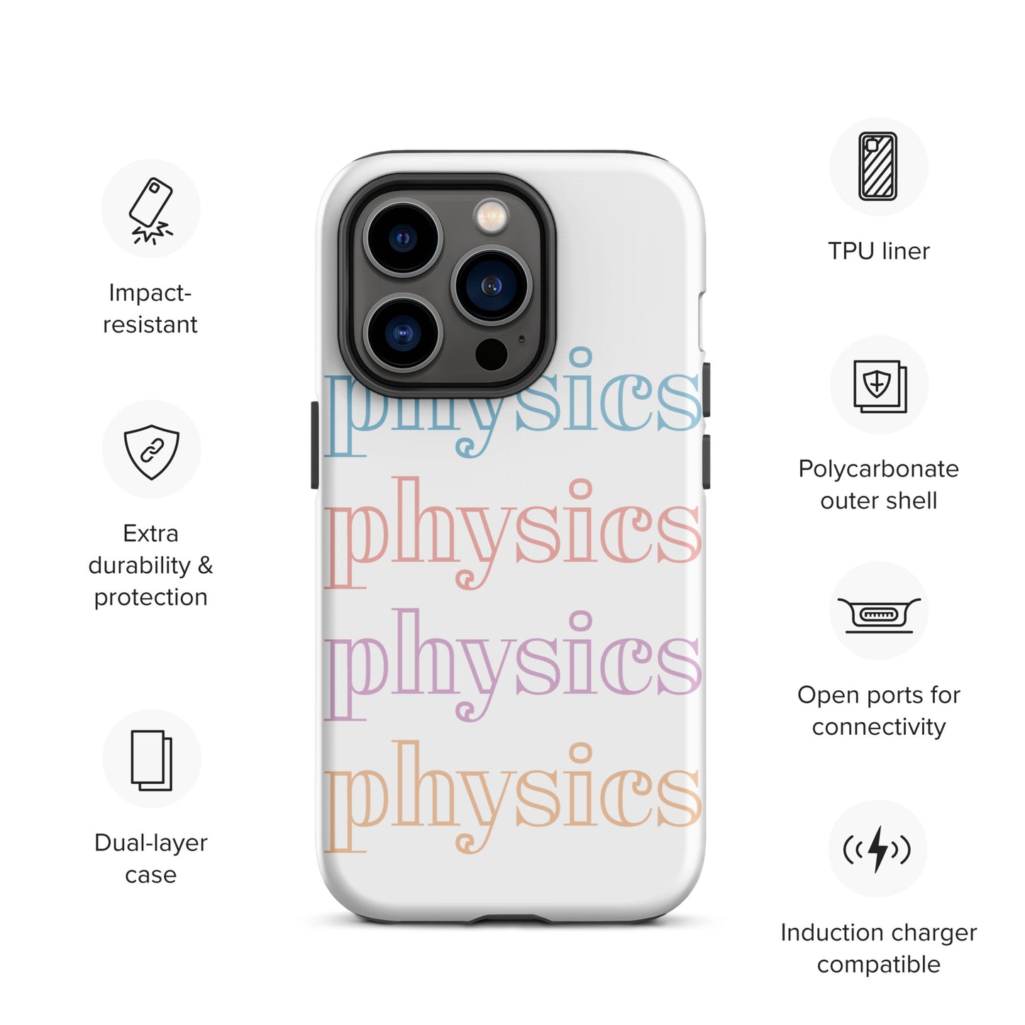 Physics Physics Physics Tough iPhone Case