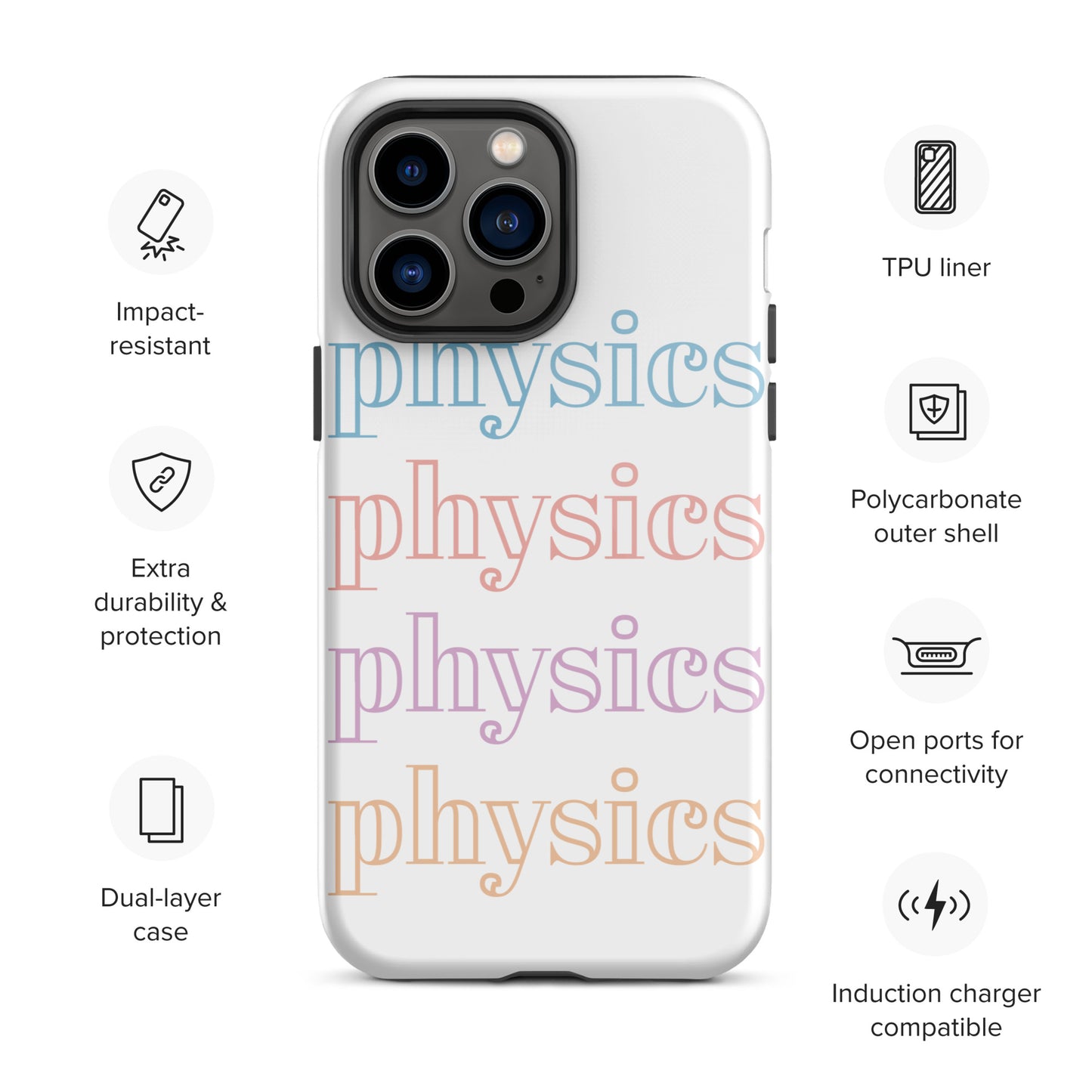 Physics Physics Physics Tough iPhone Case