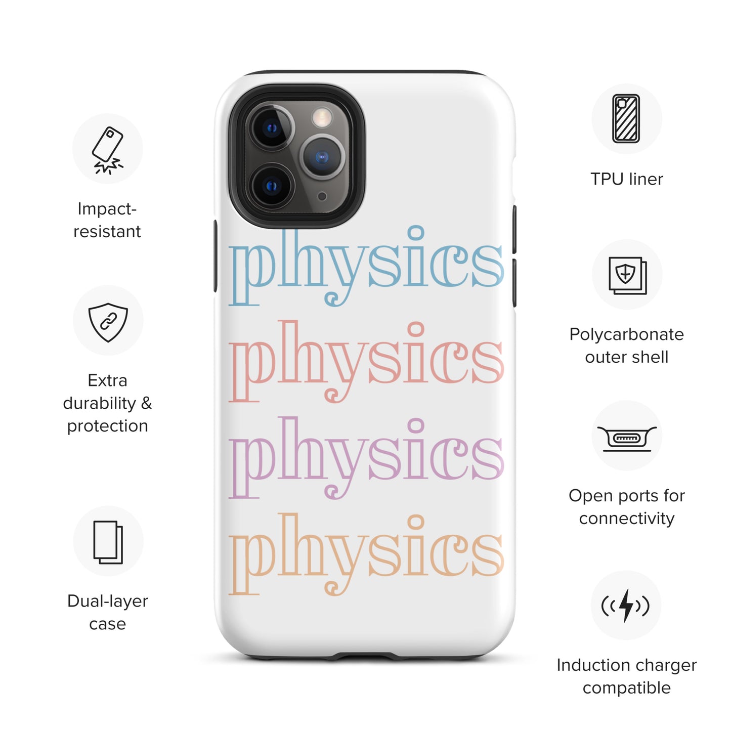 Physics Physics Physics Tough iPhone Case