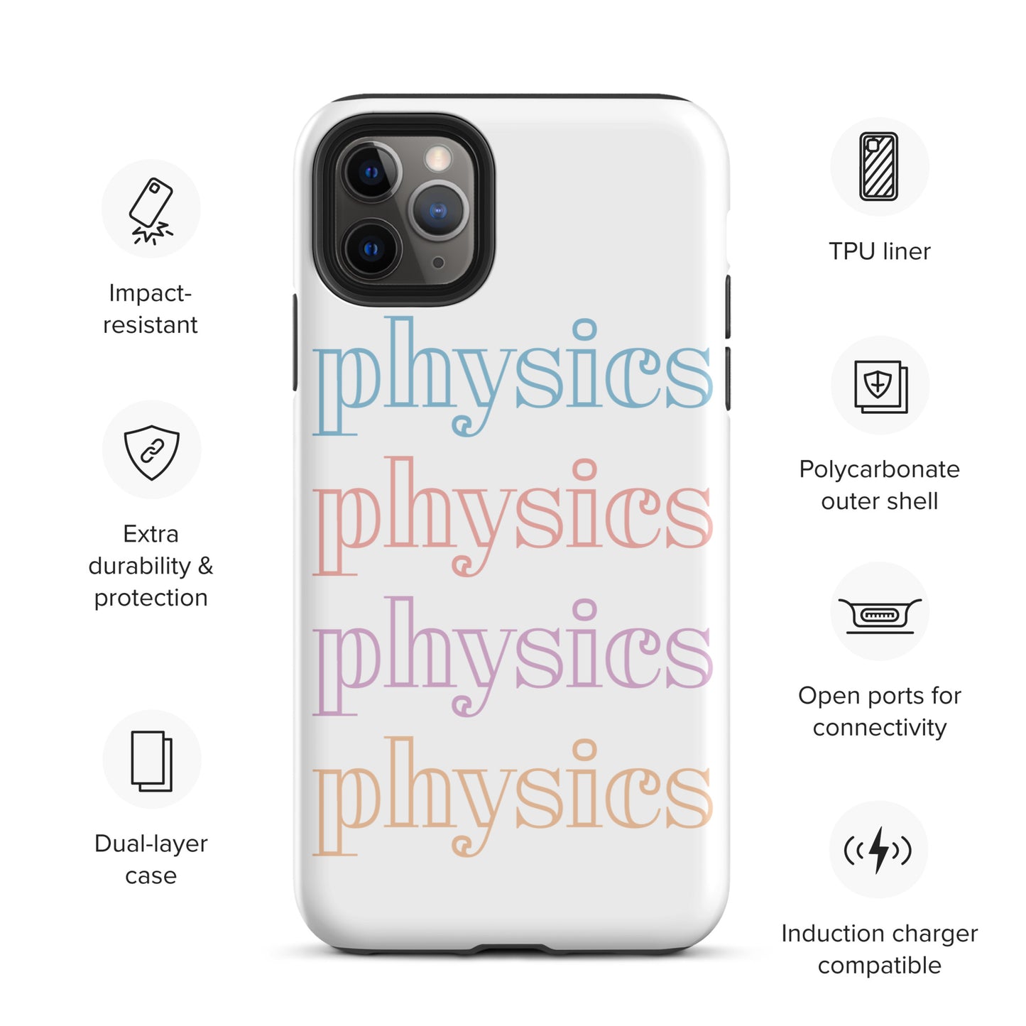 Physics Physics Physics Tough iPhone Case