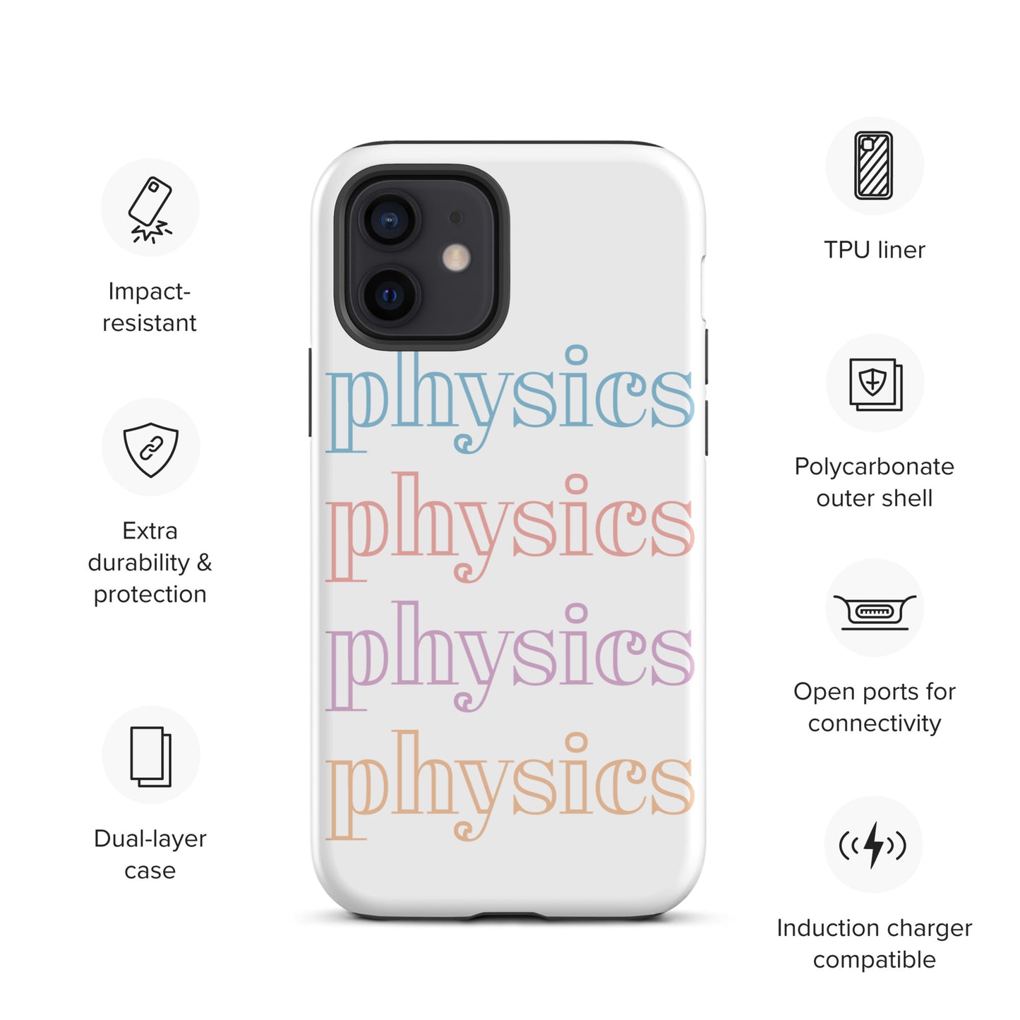 Physics Physics Physics Tough iPhone Case