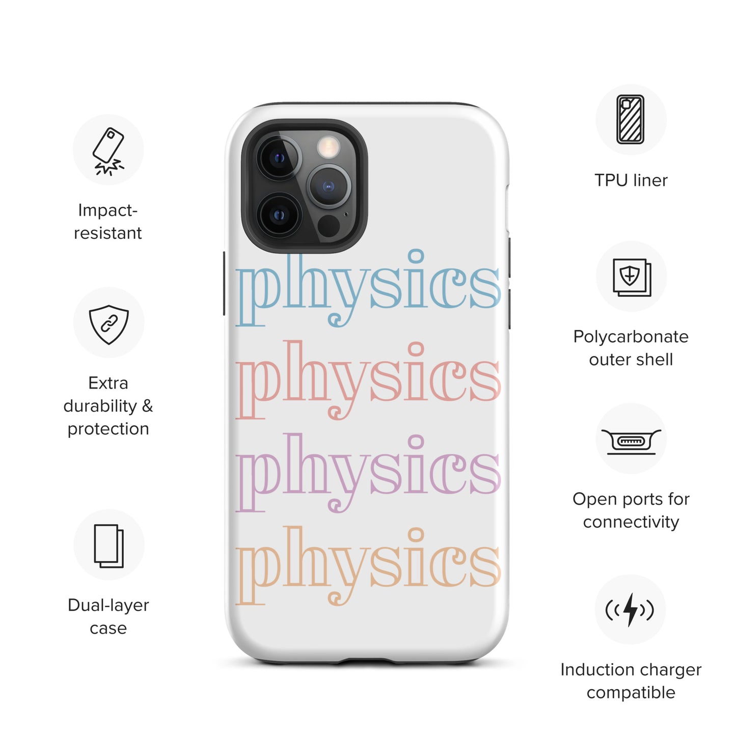 Physics Physics Physics Tough iPhone Case