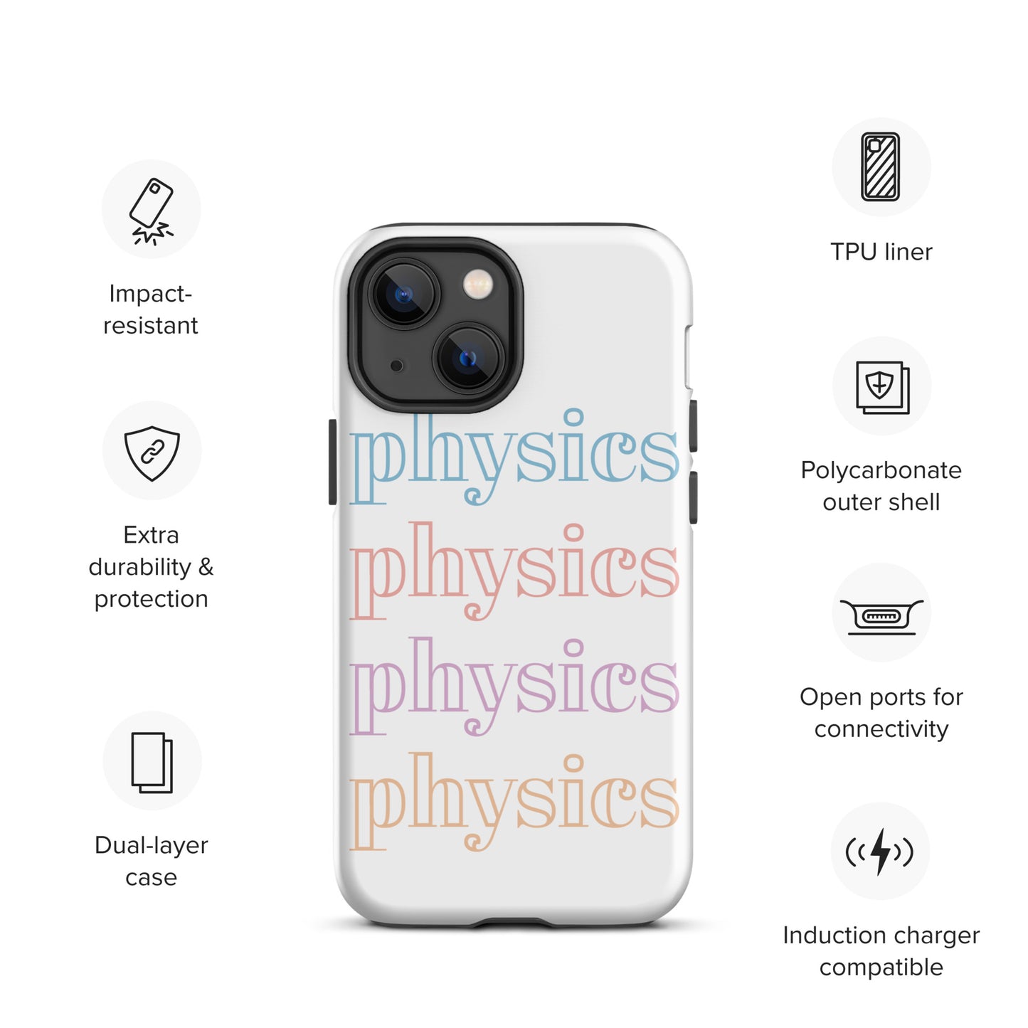 Physics Physics Physics Tough iPhone Case