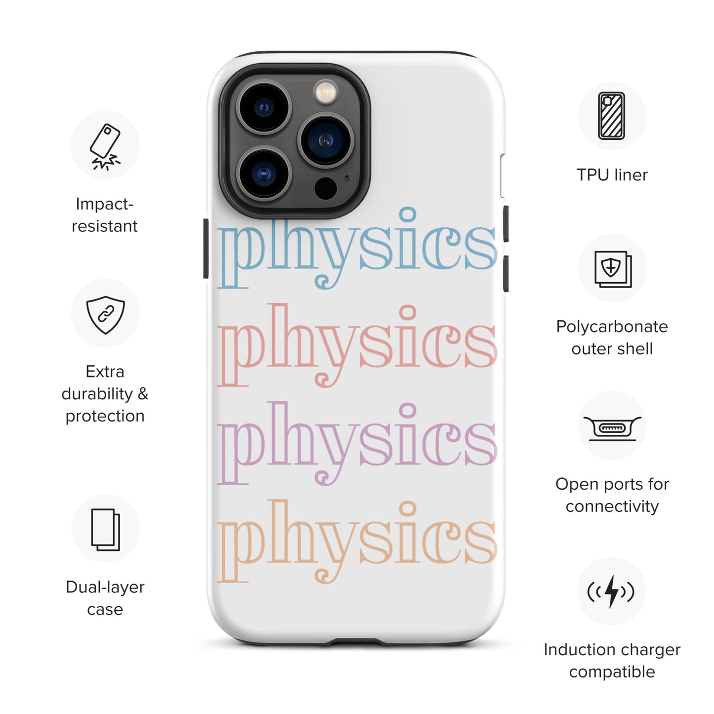 Physics Physics Physics Tough iPhone Case