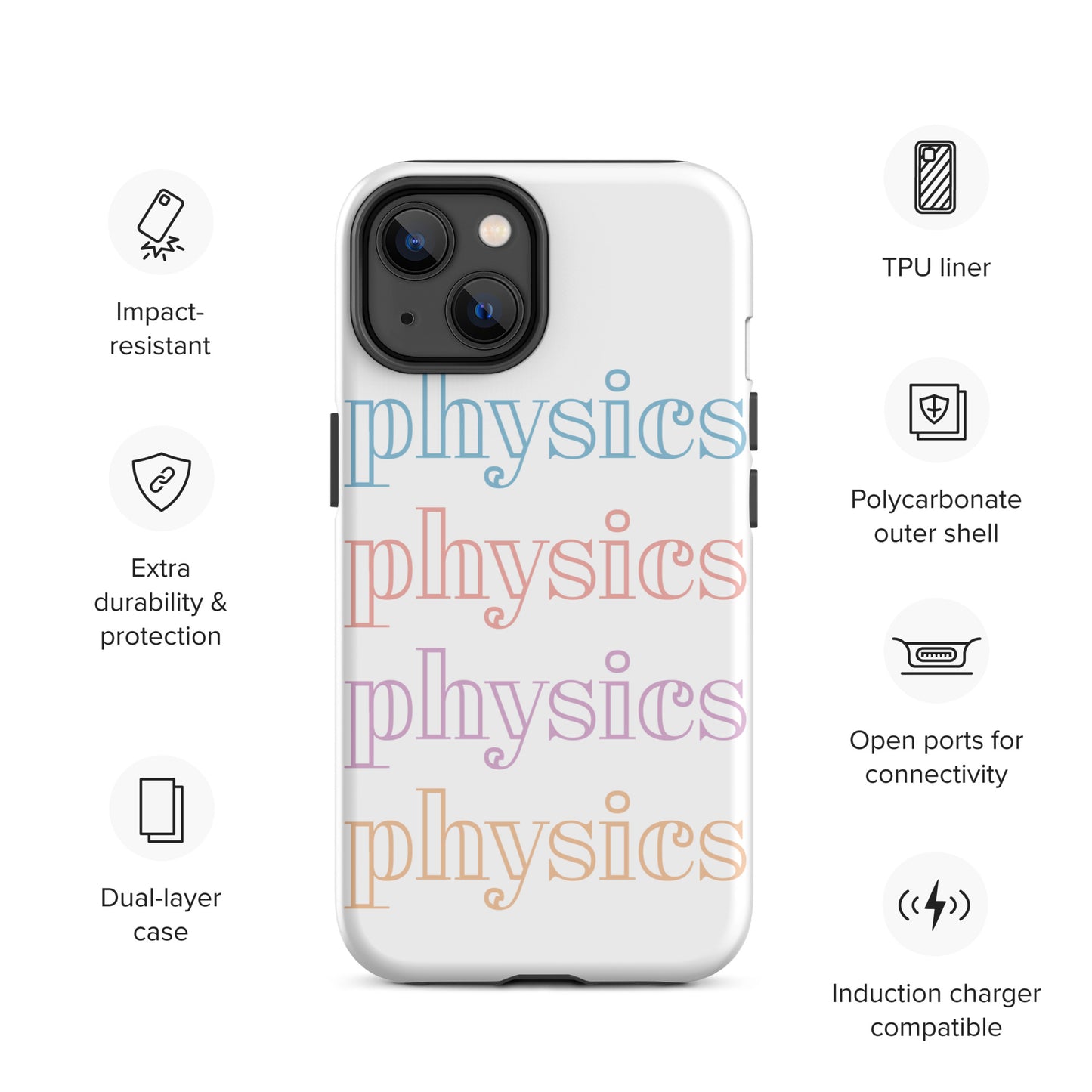 Physics Physics Physics Tough iPhone Case