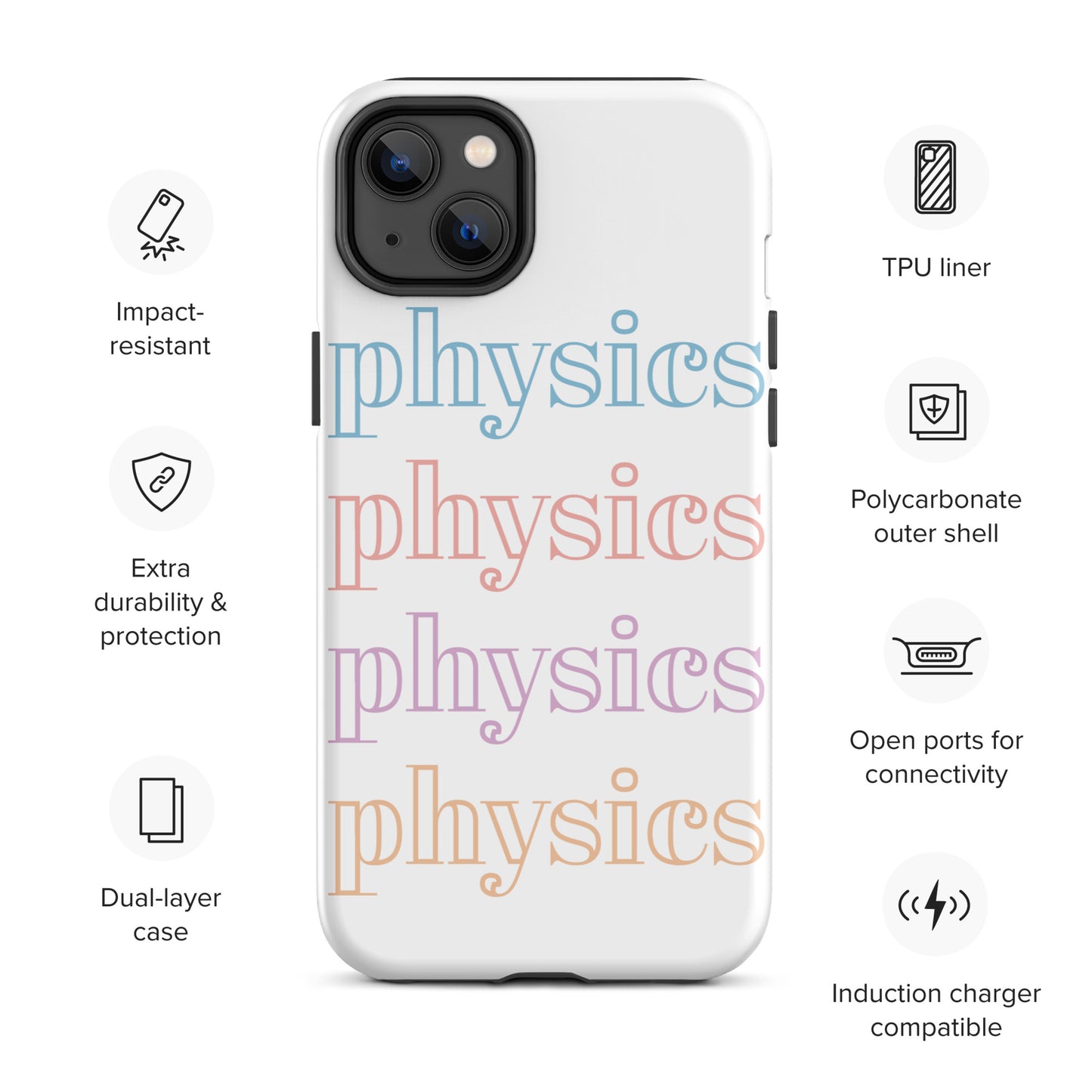 Physics Physics Physics Tough iPhone Case