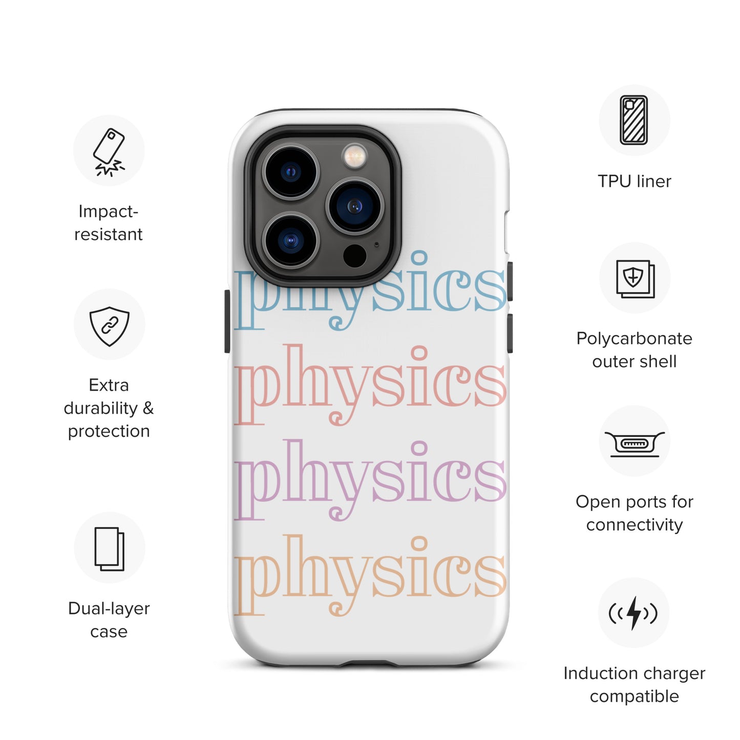 Physics Physics Physics Tough iPhone Case