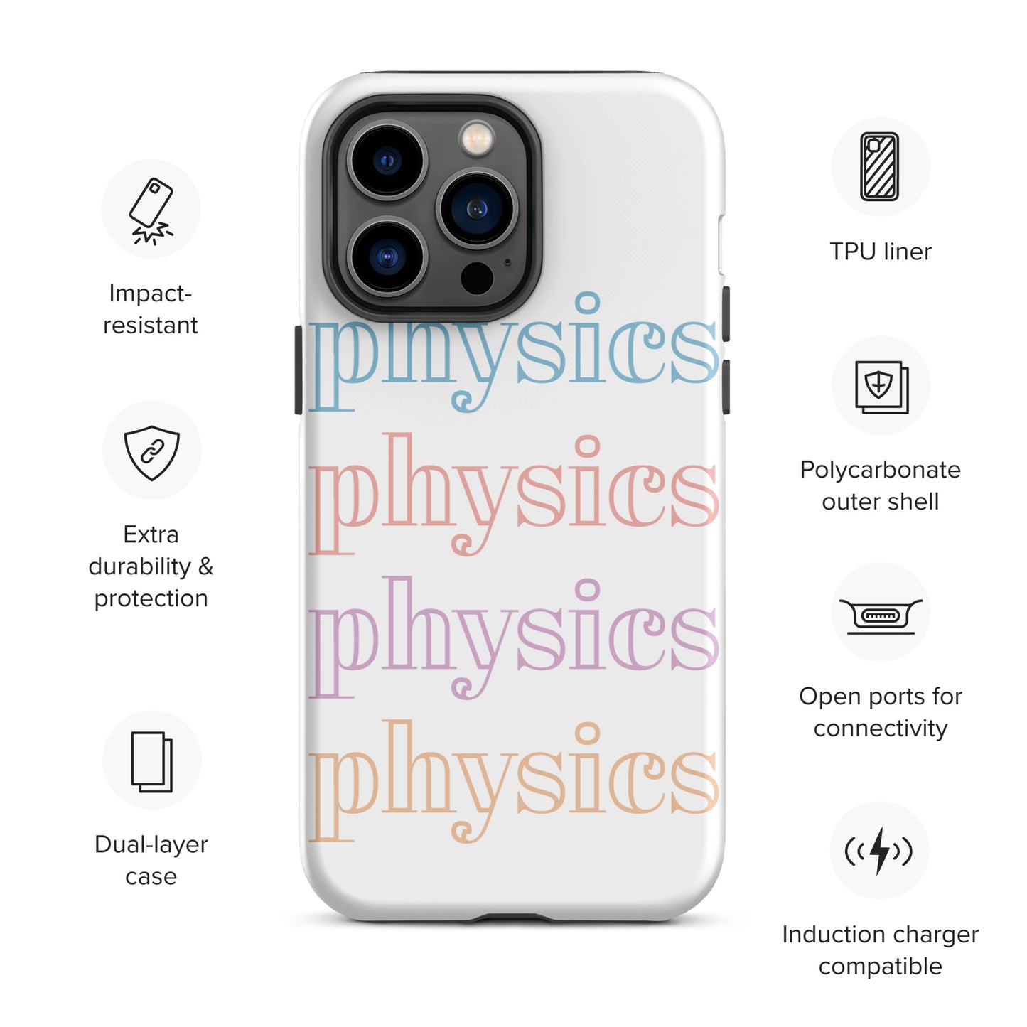 Physics Physics Physics Tough iPhone Case