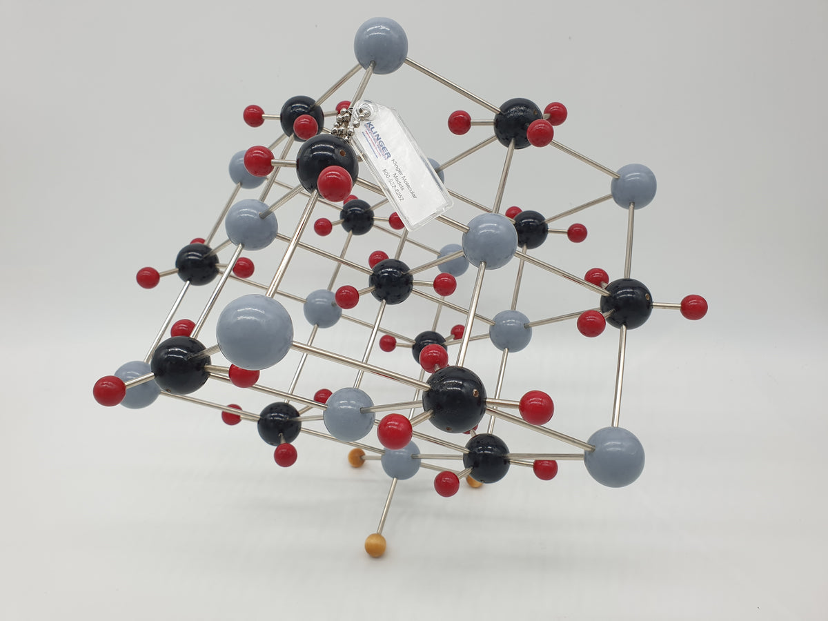 Calcite Elastic Module KS8011 Calcite (1/2 unit cell) Molecular Model – Klinger Educational
