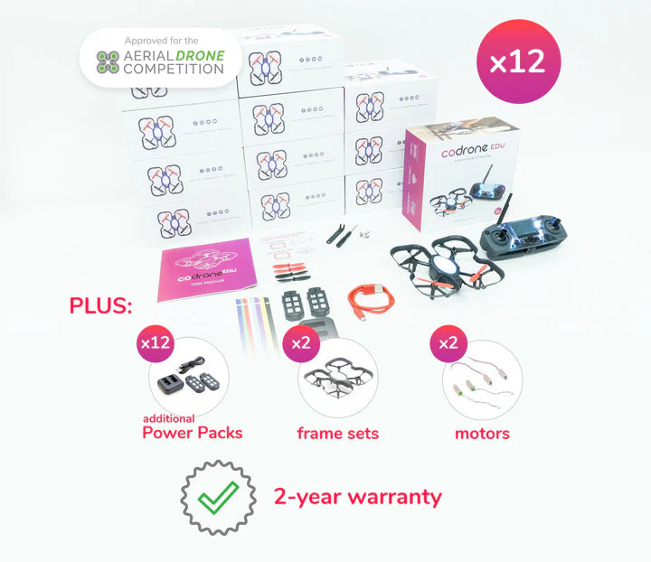 RL-CDE-CPNP-12 CoDrone EDU- Classroom 12 Pack