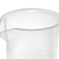 CH0137DF Beaker -12PK Plastic Beakers, 500ml - Polypropylene - Raised Graduations