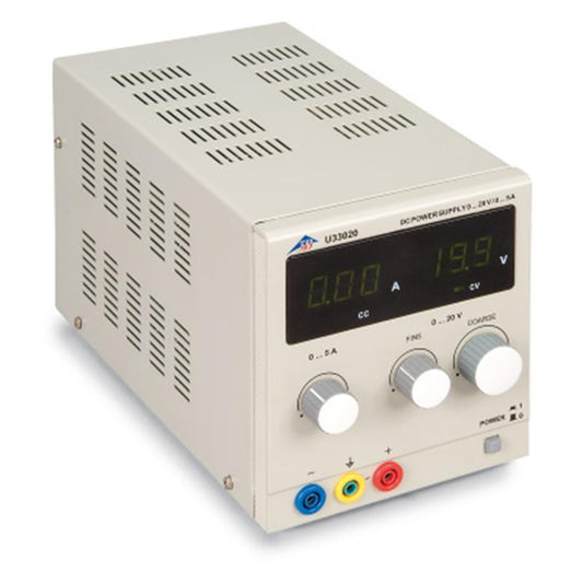 U33020-115 DC Power Supply 20 V, 5 A (115 V, 50/60 Hz)