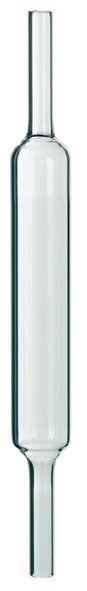 664069 Reaction Tube, Quartz, 220 x 25 mm Ø, for Butane Combustion