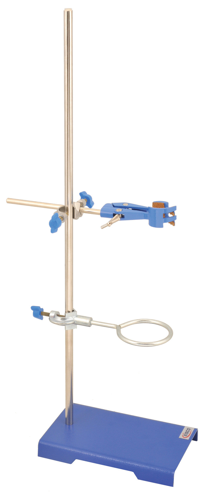 MTST1 Premium Lab Metalware Set - Support Stand, Rod, Clamp and Retort Ring