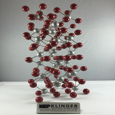 KS8029 Alpha- Corundum Crystal Model