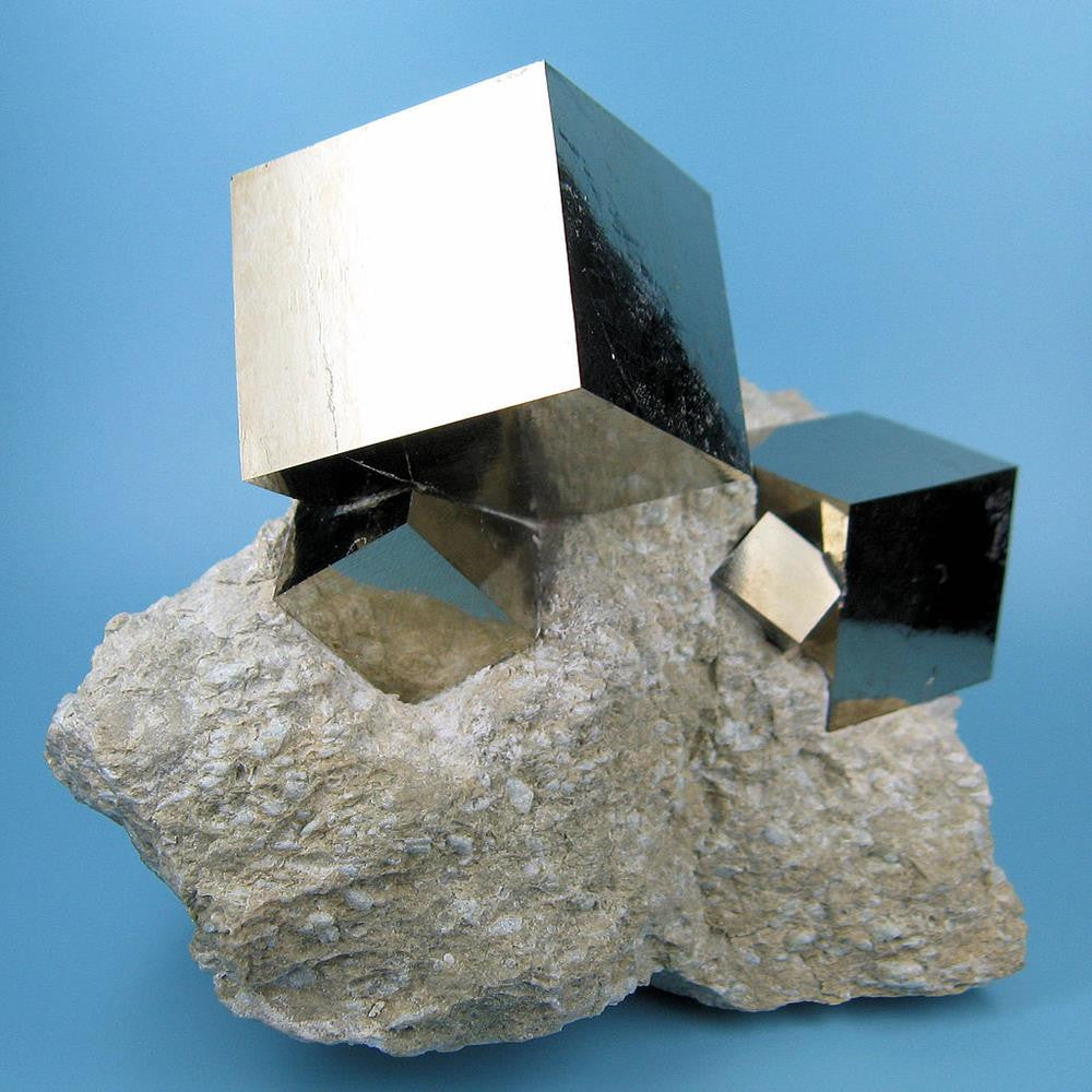 KS8055 Pyrite Crystal Model