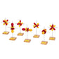 KS9027 Set of seven ' f ' Orbital Models