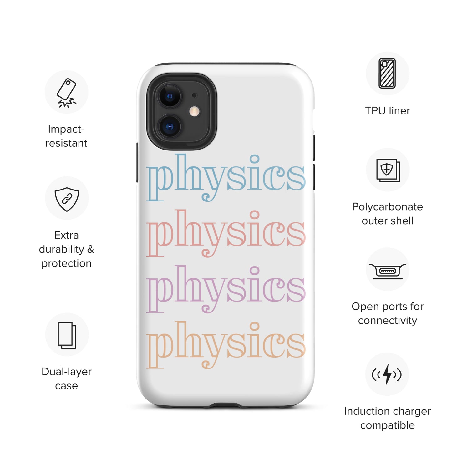 Physics Physics Physics Tough iPhone Case