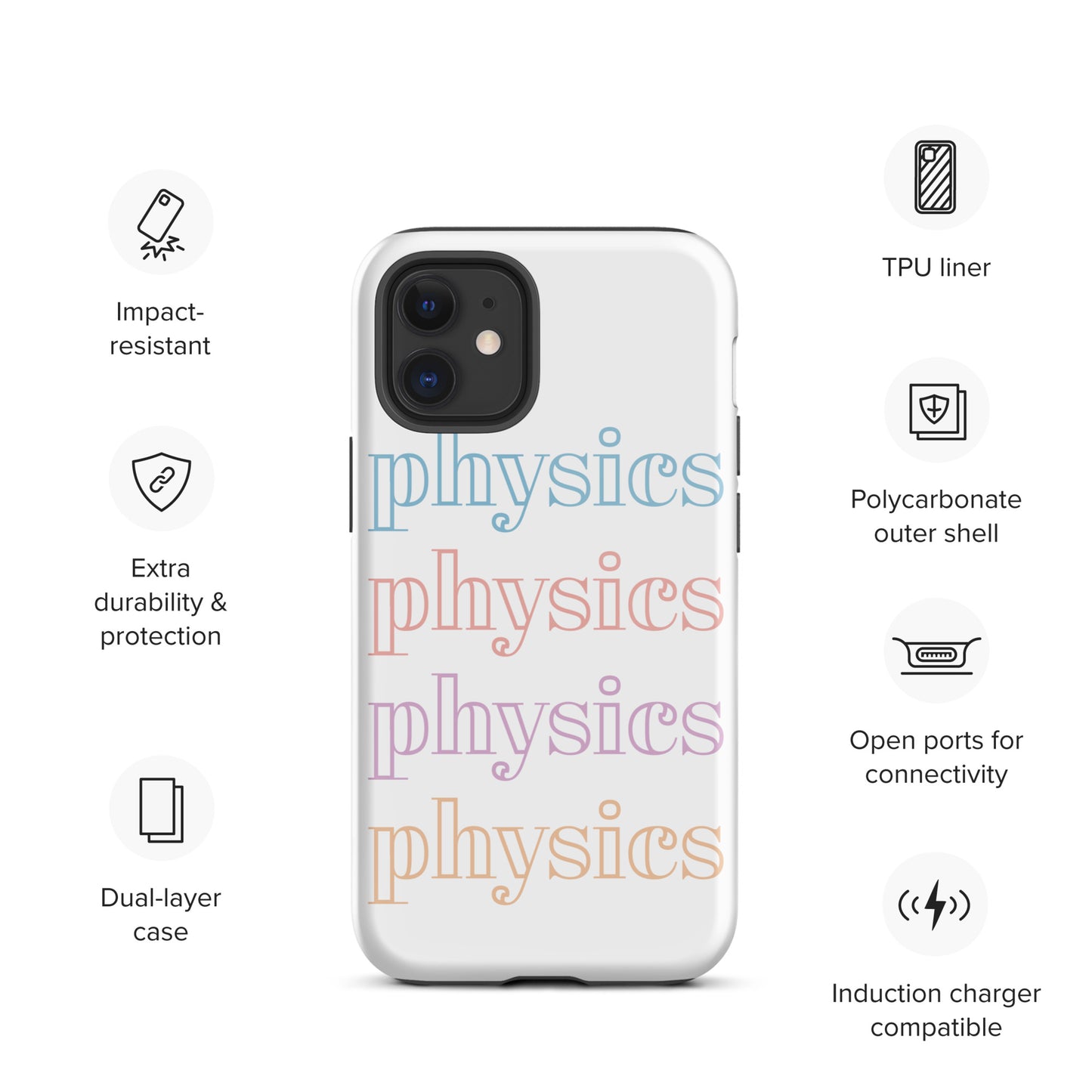 Physics Physics Physics Tough iPhone Case