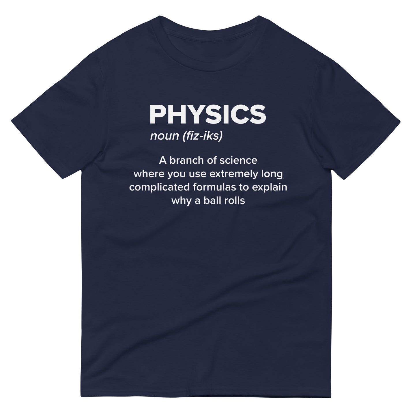 Physics Description Short-Sleeve T-Shirt
