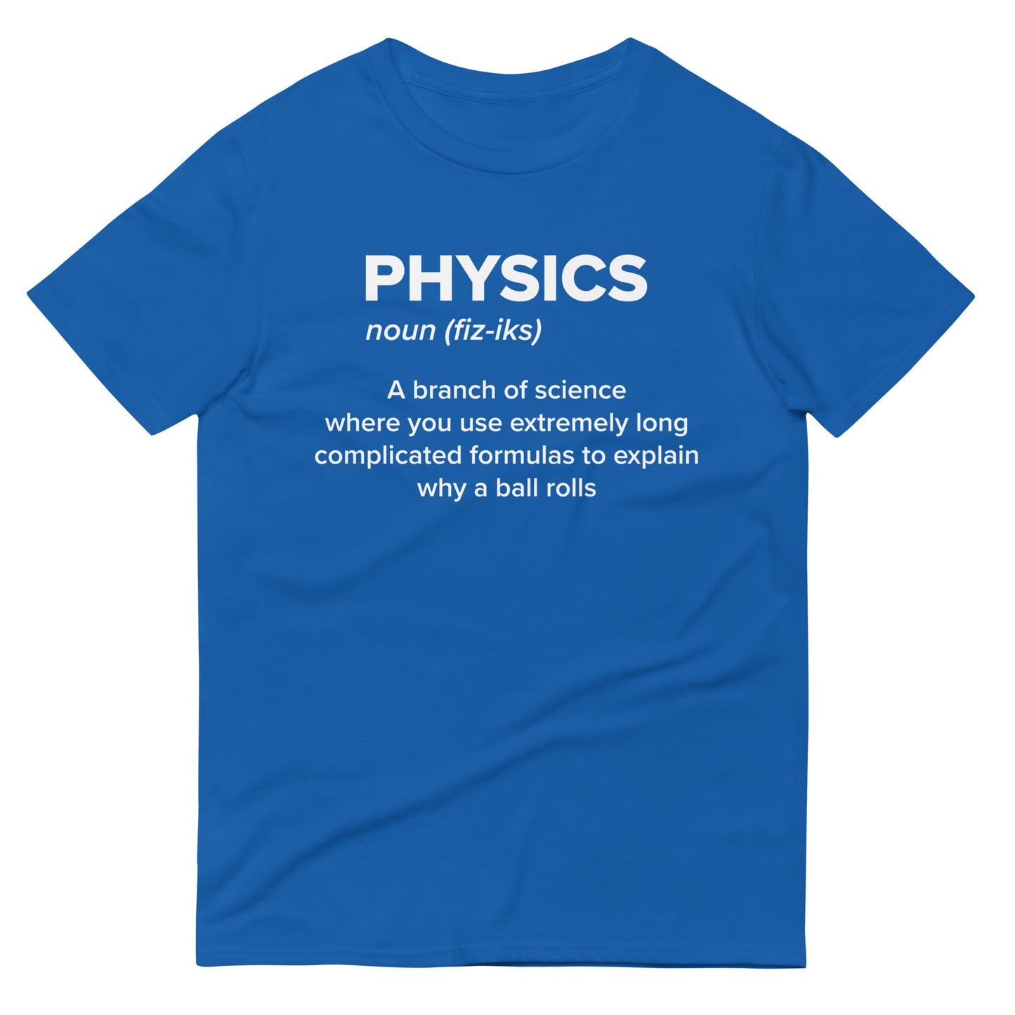Physics Description Short-Sleeve T-Shirt